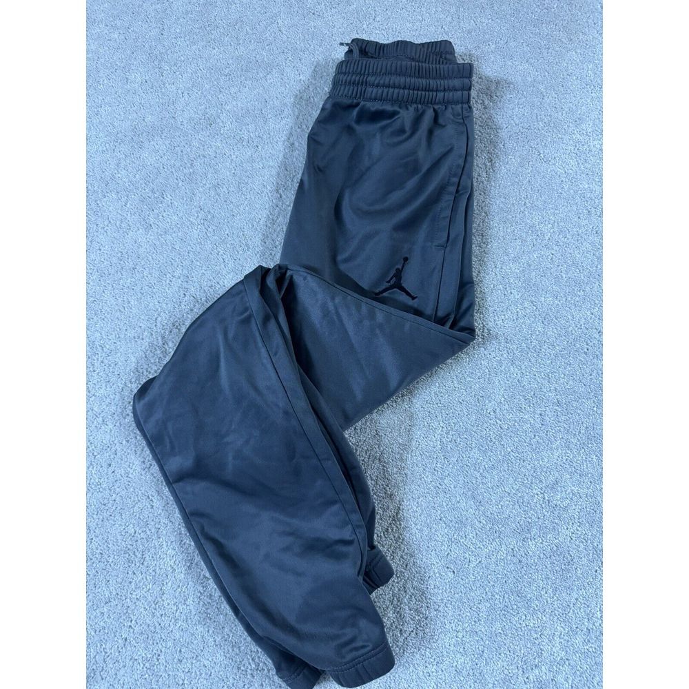 Nike Air Jordan Kids‎ Gray Sweat Pants Large 12-13 yrs Drawstring Pockets EUC